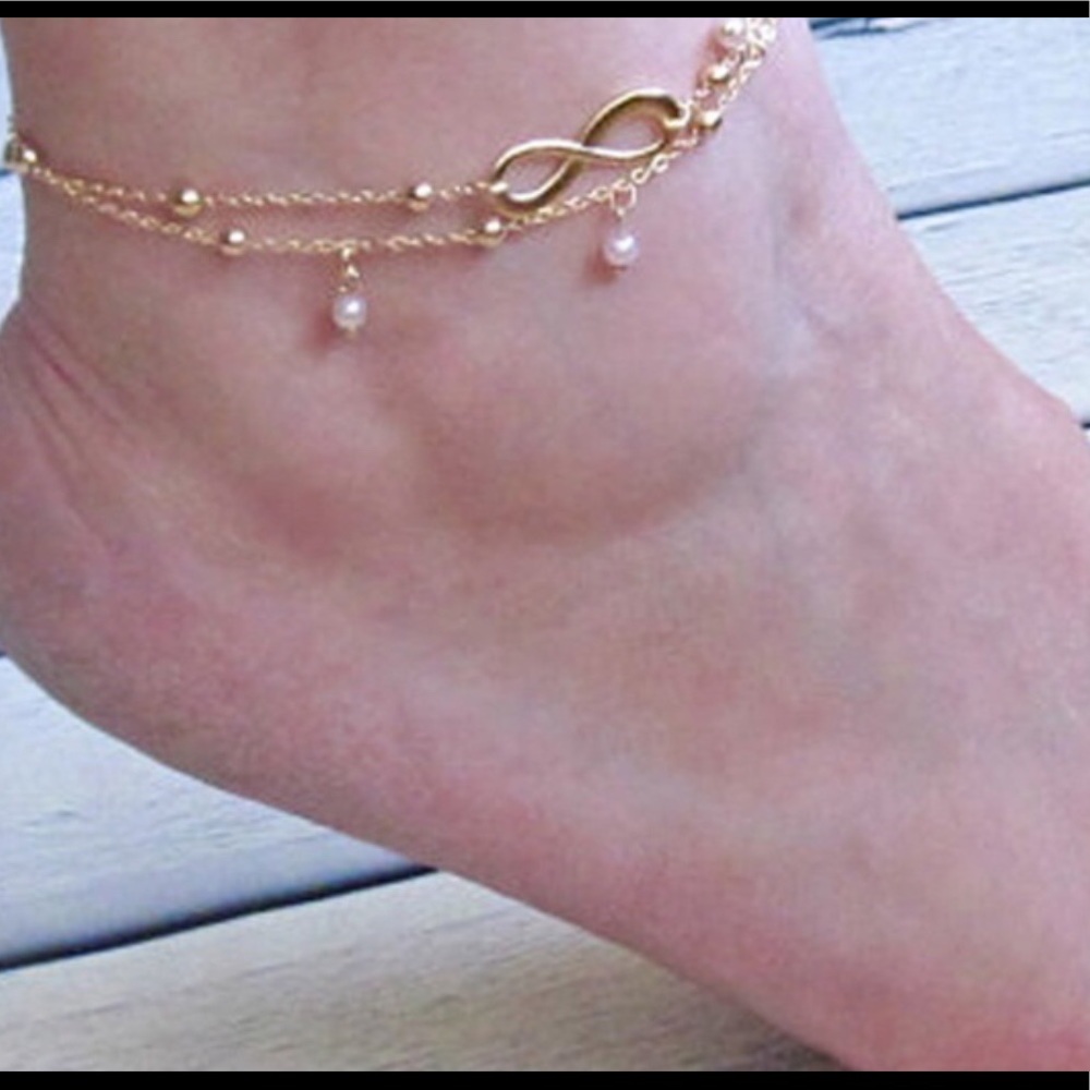 Infinity anklet